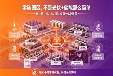 零碳园区不是光伏+储能那么简单！