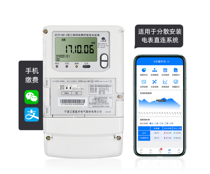 宁波三星DTZY188-Z型NB通讯智能电能表